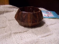 Triangular Solid Wood Bracelet