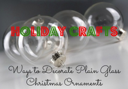 diy clear glass ornaments