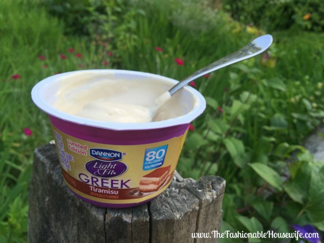 Dannon Light and Fit Greek Tiramisu Yogurt